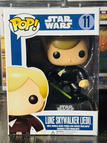 Luke Skywalker JEDI #11 Funko Pop! Star Wars VAULTED Blue Box with Hard Stack
