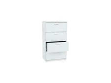 HON 674LQ 600 Series Four-Drawer Lateral File, 30.00" Width x 19.25" Depth, Ligh