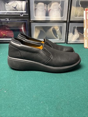 CAT Caterpillar P51048 Women's ProRush SR+ Black WP Leather Slip-On Shoes