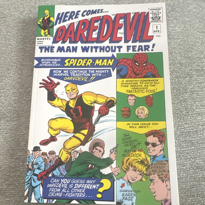 Marvel Comics Daredevil #1 Daredevil: The Man Without Fear! Stan Lee