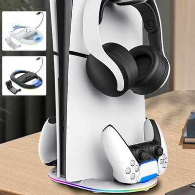 Double Controller Charging Dock Consoles Charging Station Suitable for P5 Slim