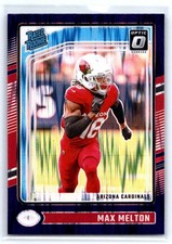 2024 Donruss Optic #277 Max Melton Purple Shock