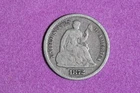Estate Find 1872 S Seated Liberty Half Dime #K59660