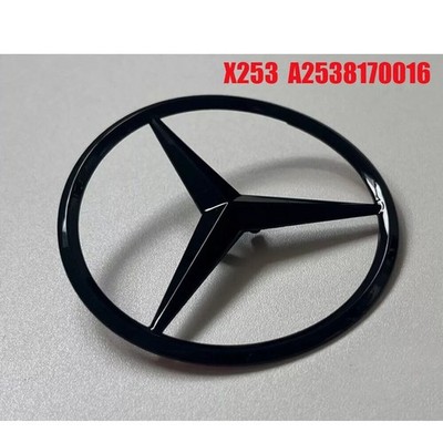 Mercedes Benz GLC X253 A2538170016 Stern Emblem Heck Abzeichen Schwarz Glanz .