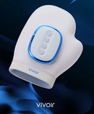 Vivoir Hand Massager Acupressure Heating Steaming Wireless Device VHA25-001HA