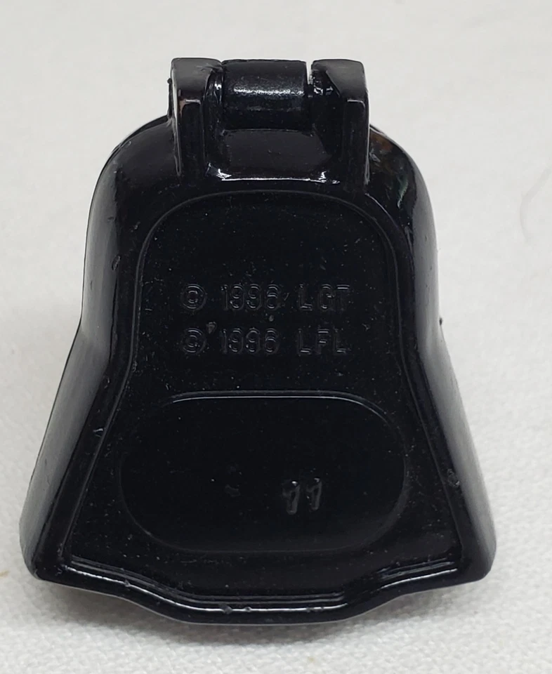 Vintage 1996 Galoob Micro Machines STAR WARS  Mini Head w DARTH VADER Figure - Image 4 of 4