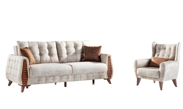 Wohnlandschaft Polstergarnitur Sitzgruppe Sofagarnitur Sofa Couchgarnitur Set 31-image