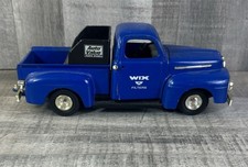 WIX 1951 Ford F-1 truck Coin bank 1995 Blue AUTO VALUE PARTS STORE