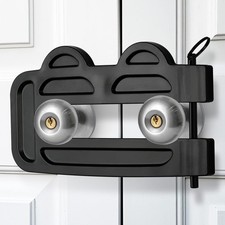 Double Door Locks for French Doors Adjustable Childproof French Door Security...