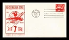DR JIM STAMPS US COVER AIR MAIL 7C FIRST DAY ISSUE SCOTT C60