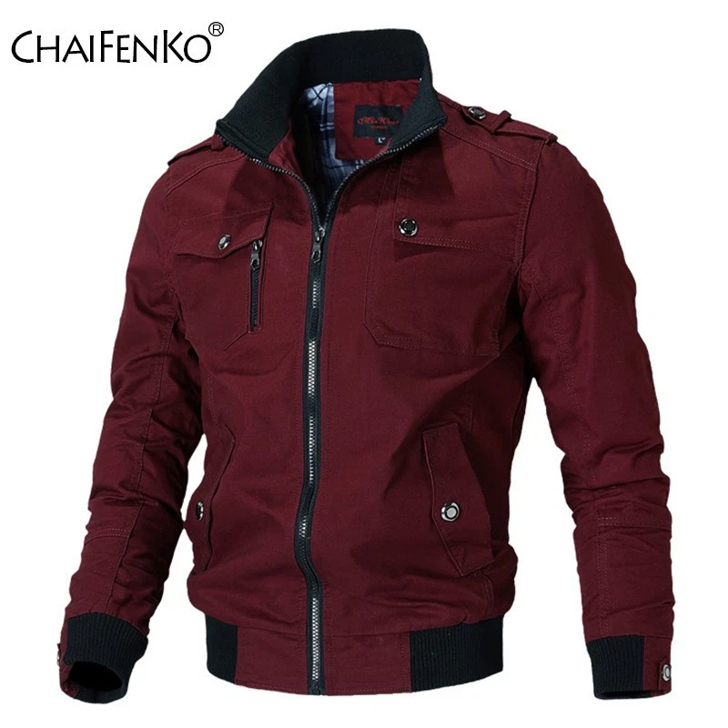 ZDDP Giacche da uomo Spalline Maschio Autunno e Inverno Warmer Manica
