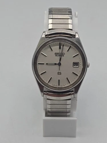 Seiko SQ 8222-8029, Men's Quartz Watch 36mm case fully working New Battery VTG
