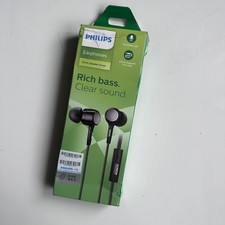 Philips SHE1515BK Upbeat Wired in-Ear Earphone with Mic Black 