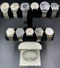 Lot Of 12 Mens Vintage Timex Watches Mechanical Quartz Analog Indiglo + More