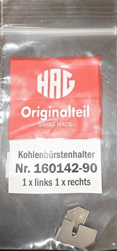 HAG 160142-90 Kohlenbürstenhalter (1li./1re.) | Zustand: Neu