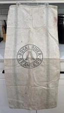 Vintage Royal River Seamless Heavy Canvas Feed/Seed Sack     