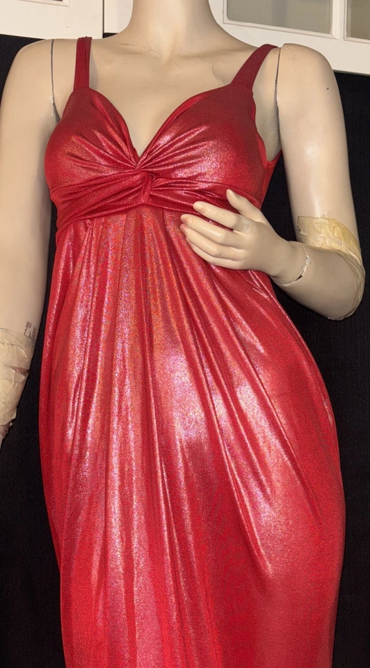 DOBLE CERO, esmerilado, noche, maxi, V profundo, sin respaldo, zM, sujetador, cruzado, nuevo, único Foto 3 de 4