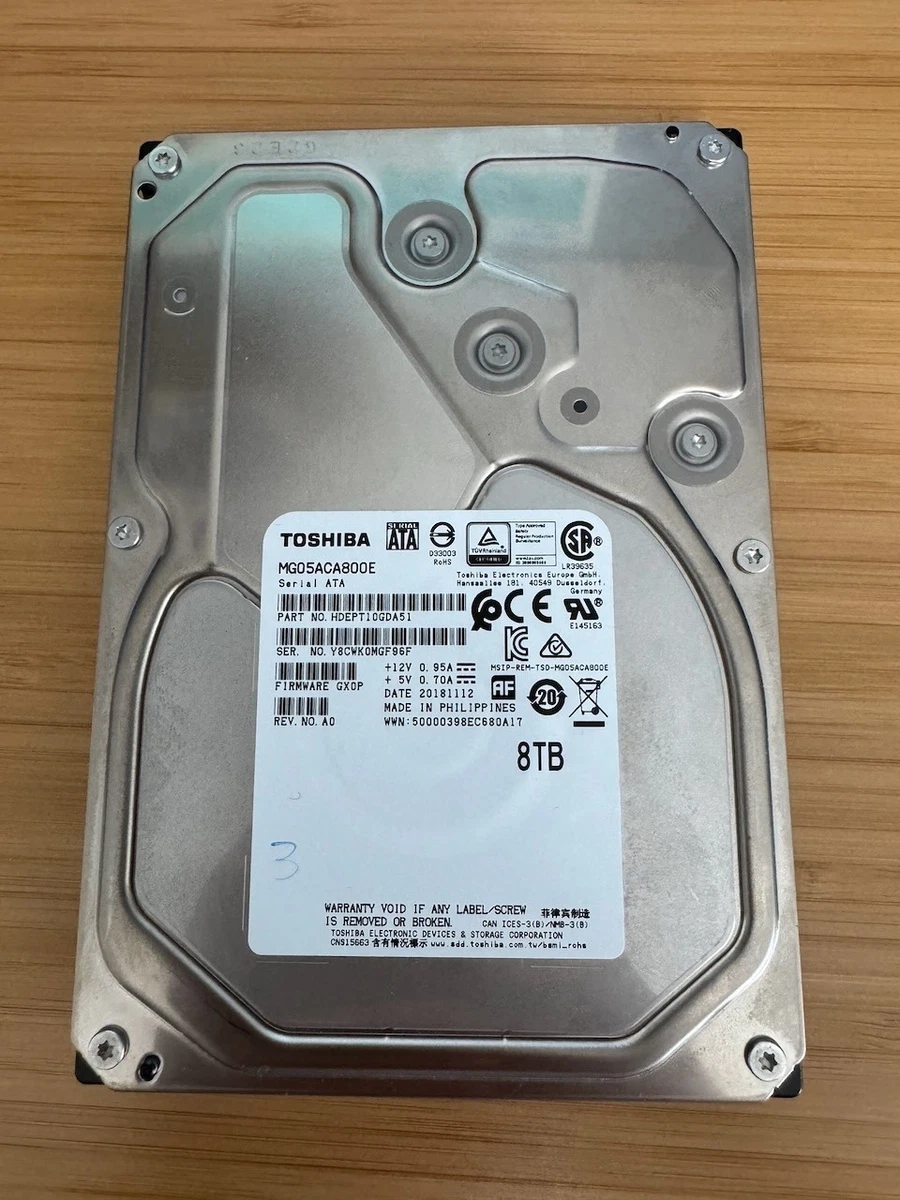 Toshiba SATA III 8 TB Internal Hard Disk Drives for sale | eBay