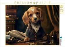CALVENDO Puzzle Das tapfere Schneiderlein  1000 Teile Lege-Gr  e 64  48 cm Fot