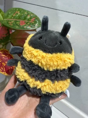 LO ÚLTIMO Original Jellycat Albee Bee - NUEVO Con Etiquetas y Protector de Etiqueta - RARO 20CM