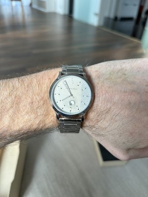 Lilienthal Berlin Armbanduhr Huxley II Quartz Edelstahl Silberfarben Neu & OVP
