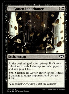 2019 Ravnica Allegiance Ill-Gotten Inheritance Expansion/Common #77