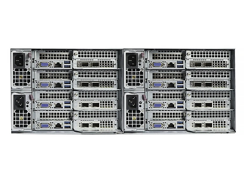 Supermicro F619P2-RTN 8-node Server/16x Intel Xeon Gold 6138 CPU，4TB 2666MHz RAM - Image 2 of 3