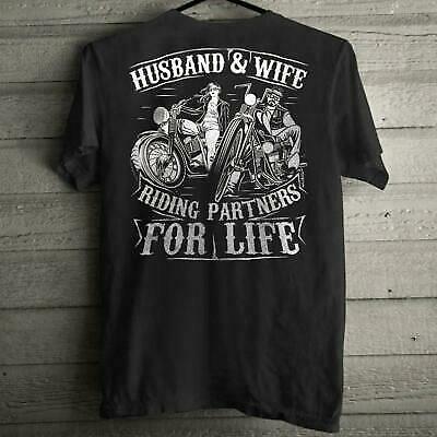 Matching Couple Biker Back T-shirt | eBay