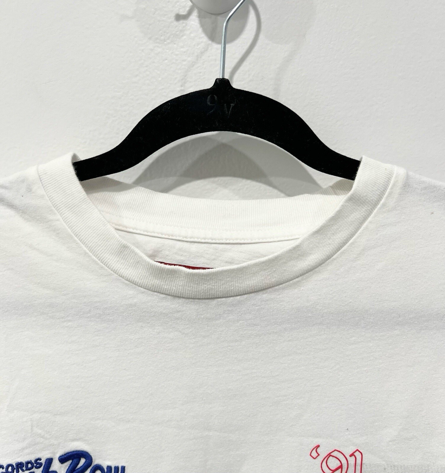 FILA T shirt uomo Death Row Records media bianca logo stampa grafica maglietta manica corta