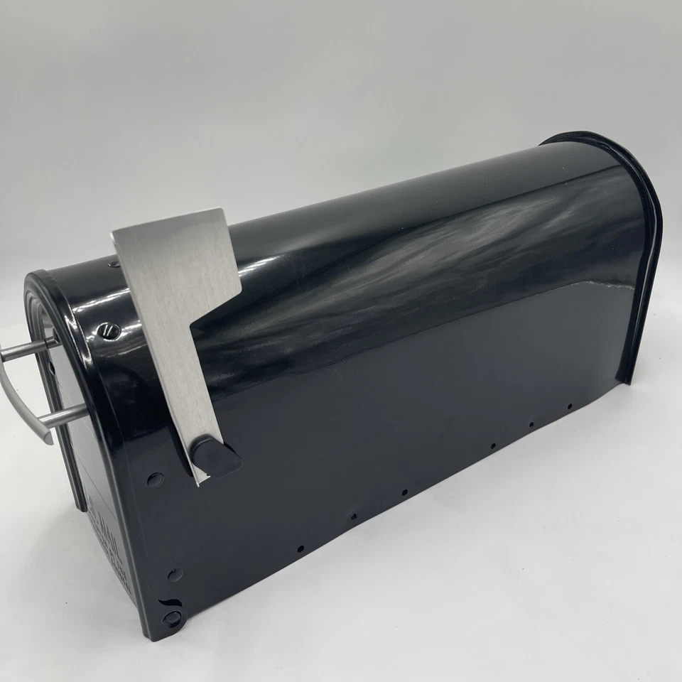 Gibraltar Mailboxes FM110B00 Black Franklin Architectural Post Mount Mailbox - Image 4 of 4