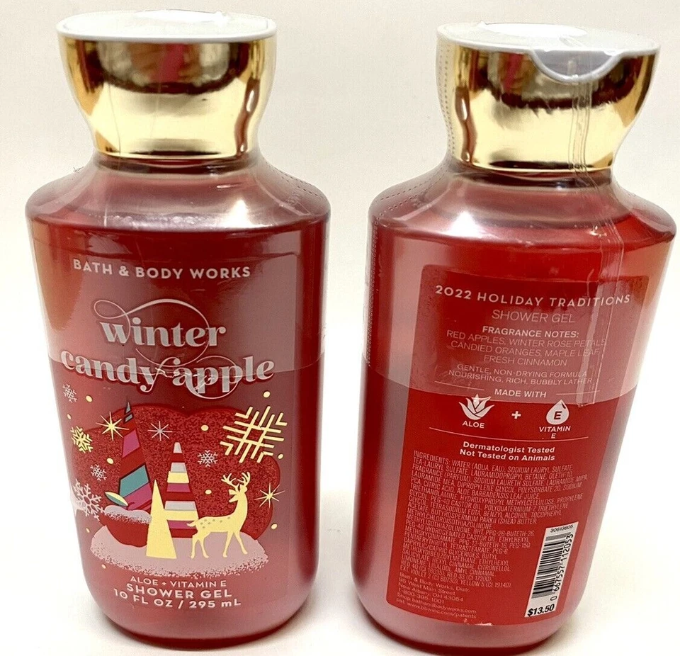 2 Pack Bath & Body Works Aloe + Vitamin E Shower Gel 10 fl oz/295m. Free Ship. - Image 4 of 4