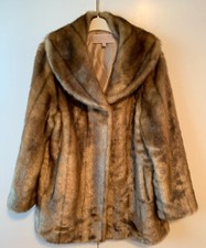 Fenn Wright Manson Studio Faux Fur Coat Xl