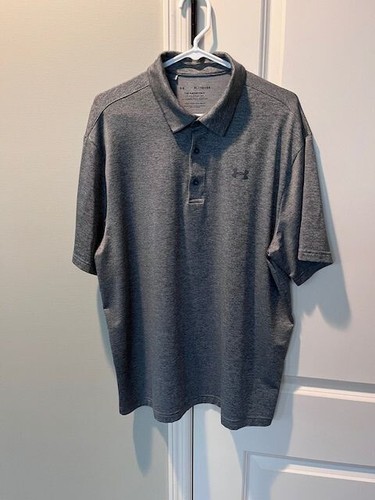 Under Armour Men's Extra Large The Playoff Polo Golf Shirt-EUC!
