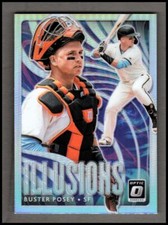 2020 Donruss Optic Illusions Holo #3 Buster Posey - NM-MT