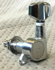 2012 Jackson JS Electric Guitar Reverse Headstock NoLogo Chrome Tuner Tuning Peg