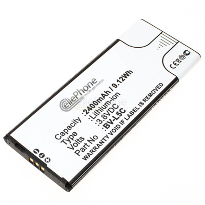 3,8V Akku Li-Ion für Nokia Lumia 640 Dual SIM LTE - ersetzt BV-L5C - 2400mAh