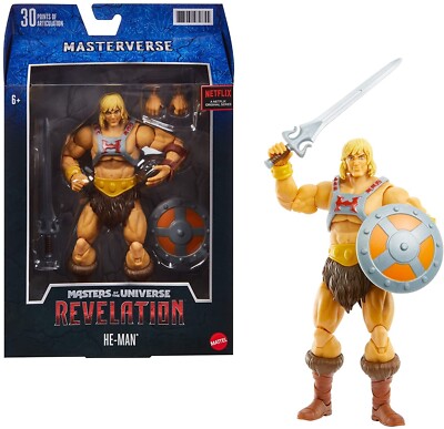 He-Man Masters Of The Universe Revelation Masterverse 18 Cm Mattel