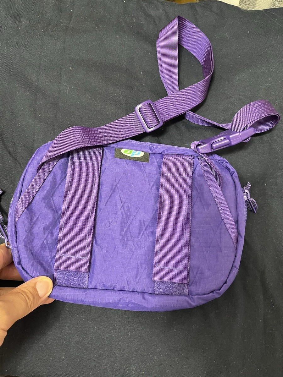 美品 Supreme パープル ショルダーバッグ Supreme Shoulder Bag (FW18) 