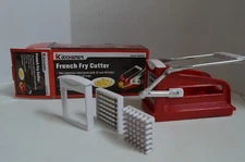 Kitchener French Fry / Apple Cutter Stainles steel I/2 and 3/8 sq cuts RV + Camp