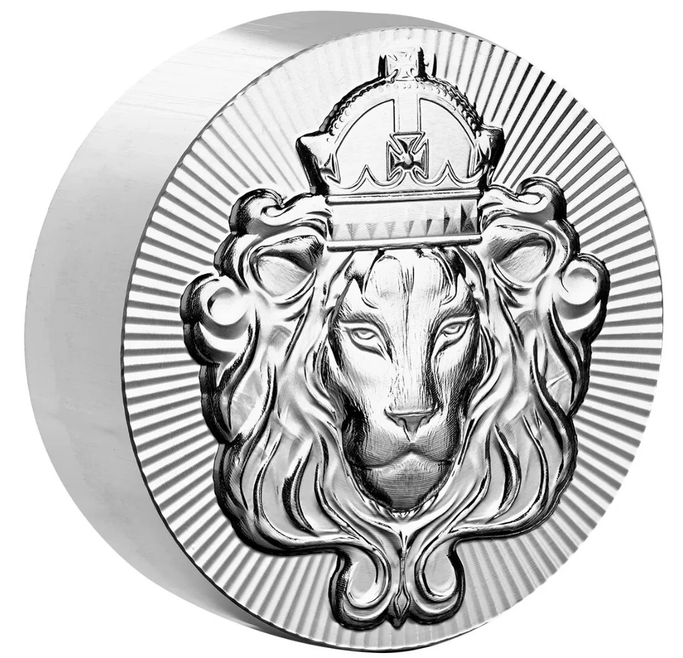 1 x 5 oz .999 Silver STACKER ROUND by Scottsdale Mint - 5 oz .999 Silver #A375