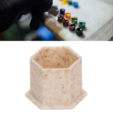 200pcs Tattoo Ink Cups Disposable Thickened Base Stable Stand Microblading P CHW