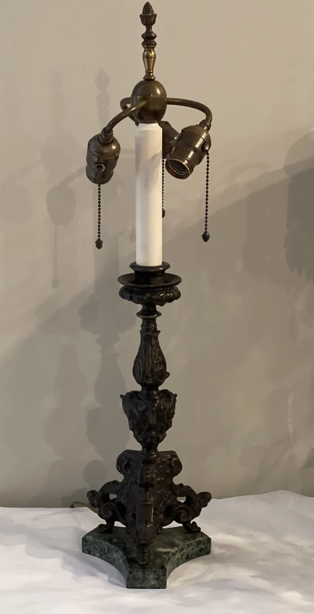 Stained glass sales lamp base