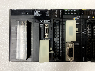 OMRON Syamac CJ1M-CPU22 w/ PA202, SCU21, OD262, ID262, ID232 OMRON Syamac CJ1M-CPU22 w/ PA202, SCU21, OD262, ID262, ID232