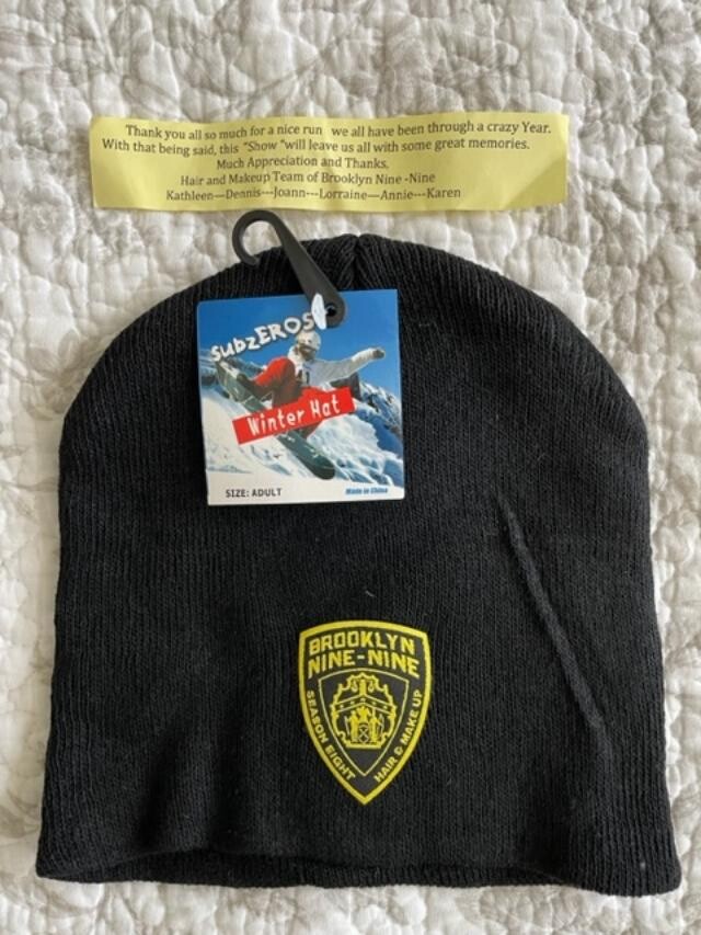 Subzeros Winter Hat Brooklyn Nine nine Crew Black Beanie eBay