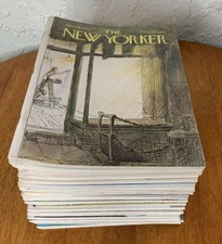 1976 New Yorker Magazine Pick Issue April May June July August September October