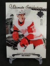 2017-18 Ultimate Collection Onyx Black /25 Evgeny Svechnikov #UI-10 Rookie RC