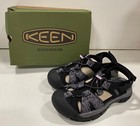 KEEN Women's Ravine H2 Closed Toe Water Sport Sandal Black/Dawn Pink SZ US 5.5