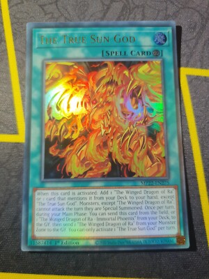 The True Sun God - MP22-EN275 - Ultra Rare - 1st Edition - YuGiOh | eBay