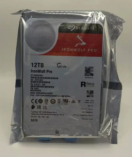 Kompatibel Neu Seagate 12TB ST12000NT001 7200RPM 256M Cache SATA 6,0Gb/s 3,5" - Bild 3 von 3
