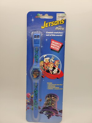 Hanna Barbera Jetsons The Movie Character Digital Watch 1990 Vintage sealed
